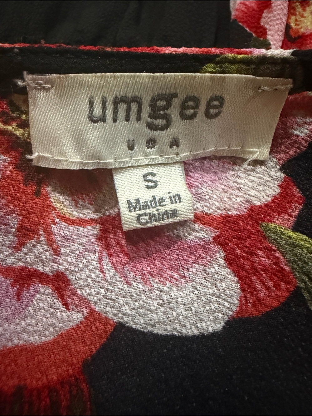 Umgee Floral Ruffle Romper – Size Small - Picture 7 of 9